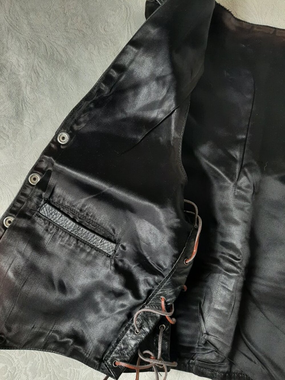 Leather Vest - Picture 3 of 6